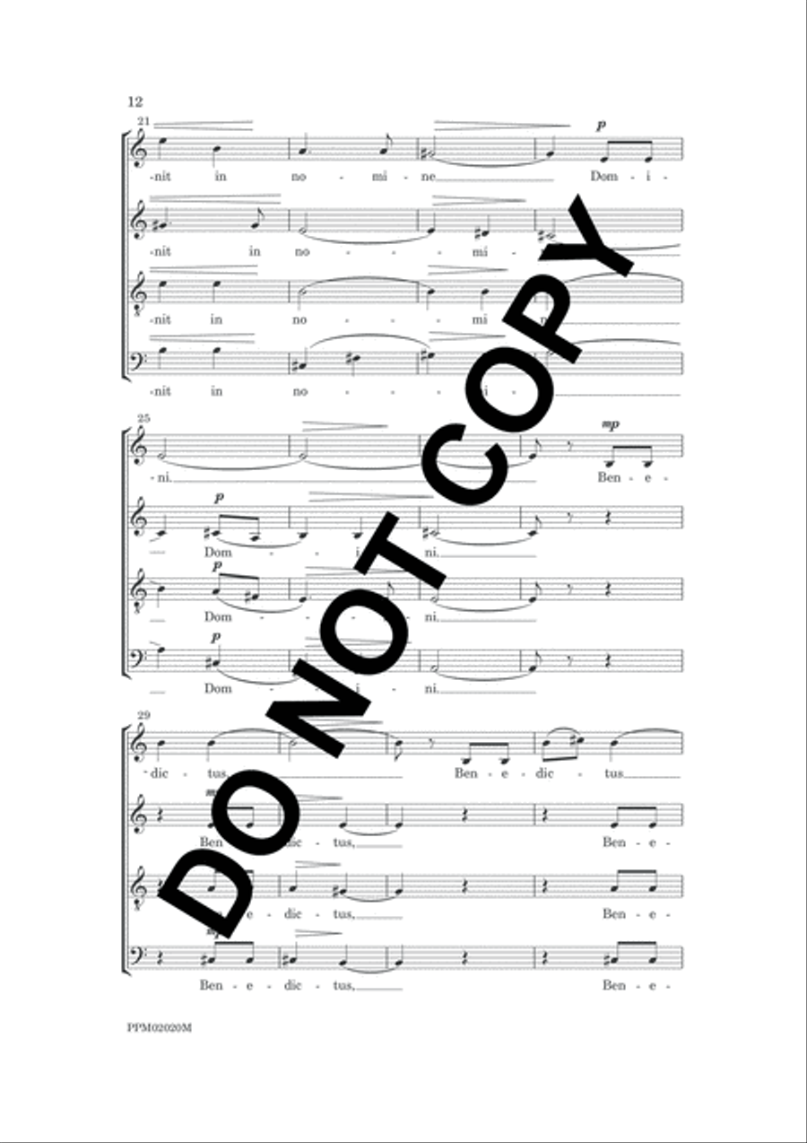 Mass 4-Part scores gallery preview page 15