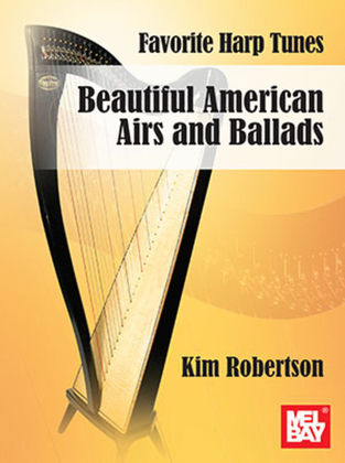 Book cover for Favorite Harp Tunes - Beautiful American Airs and Ballads