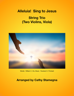 Book cover for Alleluia! Sing to Jesus - String Trio (Two Violins, Viola)