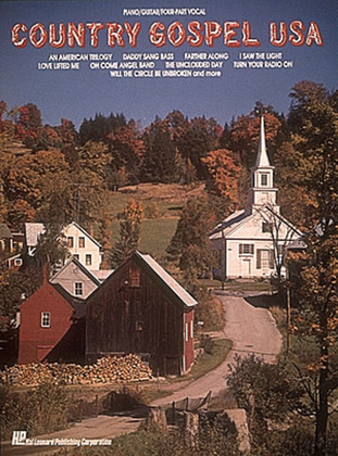 Book cover for Country Gospel U.S.A.