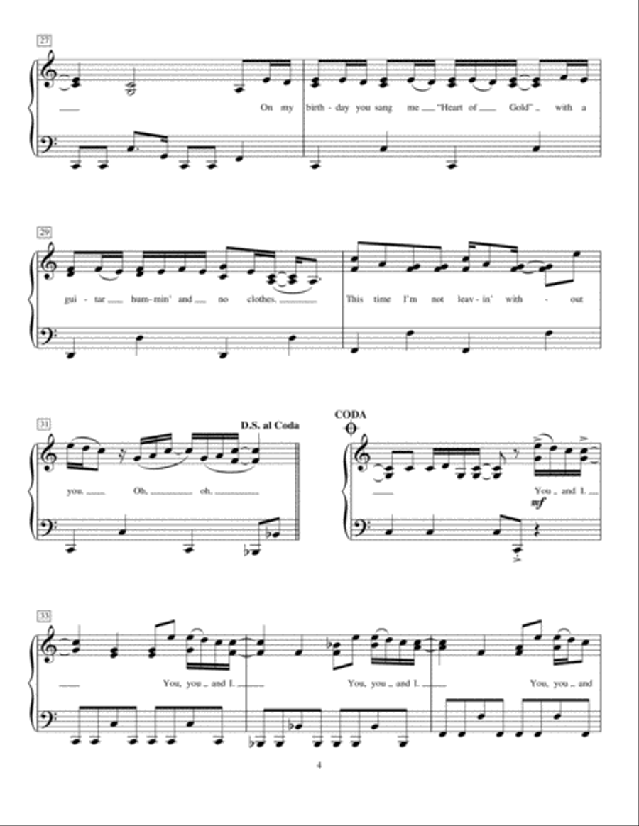 You And I You And I Piano Method scores gallery preview page 4