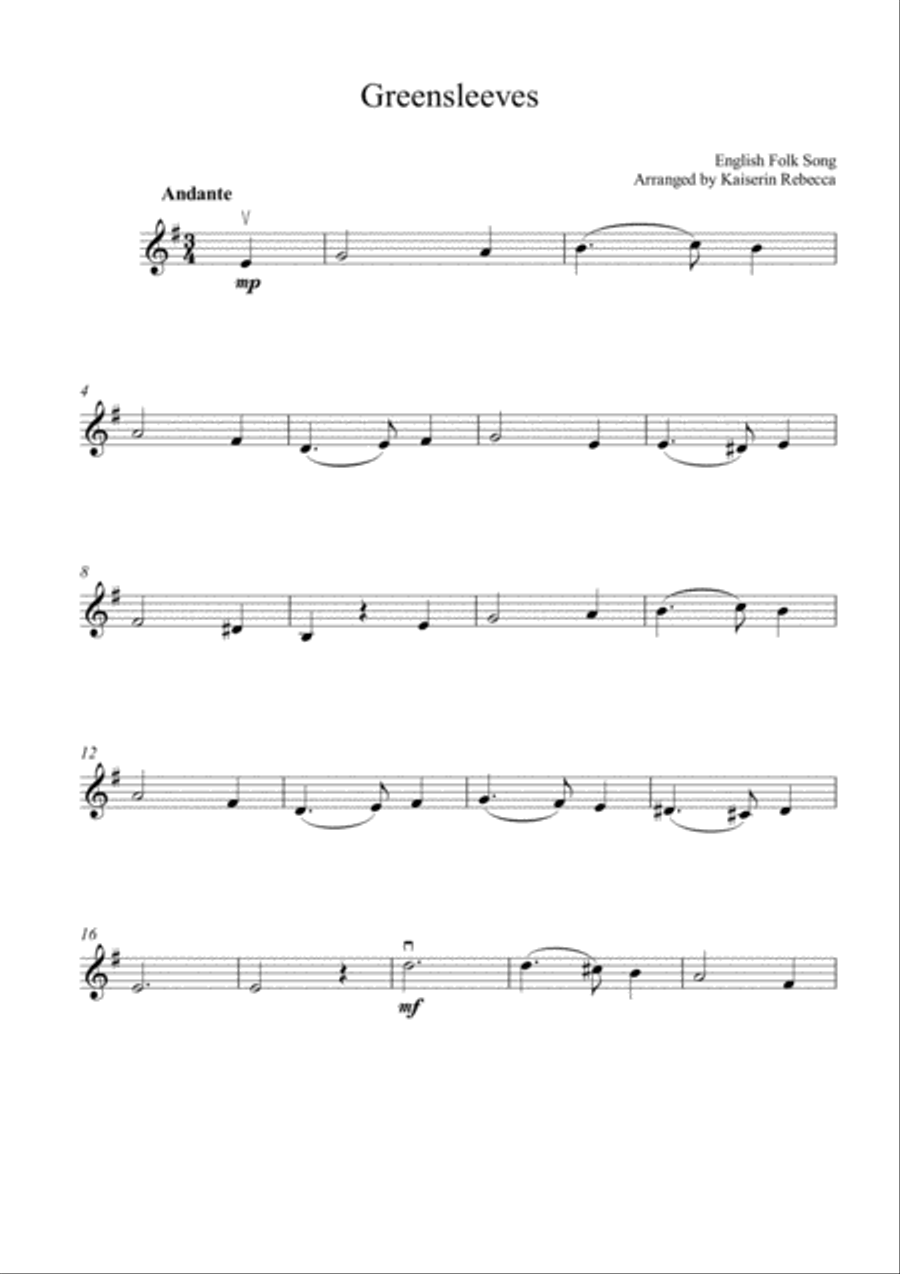10 Easy Pieces for Violin Solo Violin Solo scores gallery preview page 6
