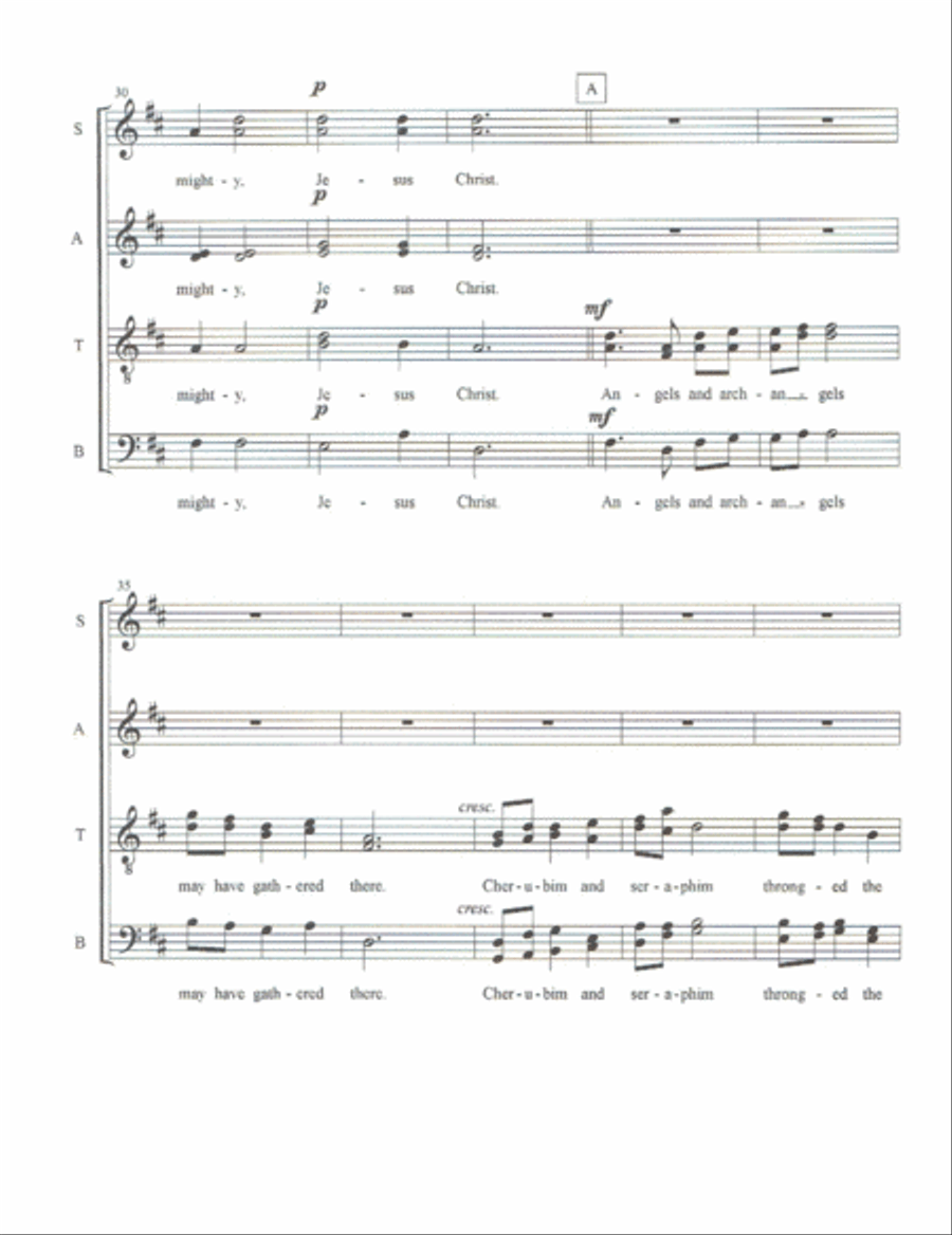 In The Bleak MidWinter A Cappella scores gallery preview page 4