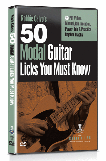 50 Modal Licks You Must Know DVD