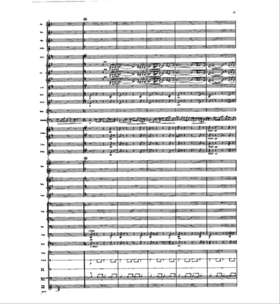 Concertino for Marimba and Winds Concert Band scores gallery preview page 49