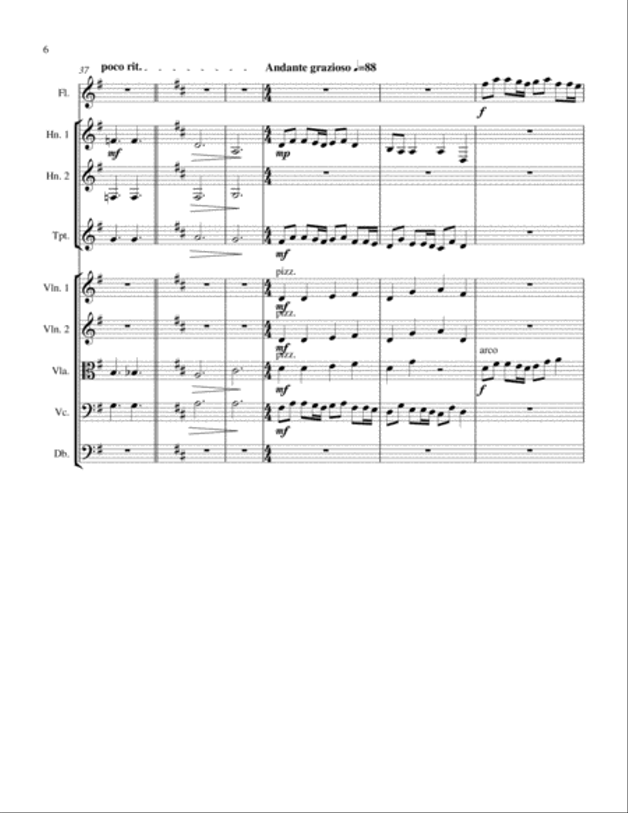 Sunrise Dance - orchestral piece (set of parts included) Full Orchestra scores gallery preview page 6