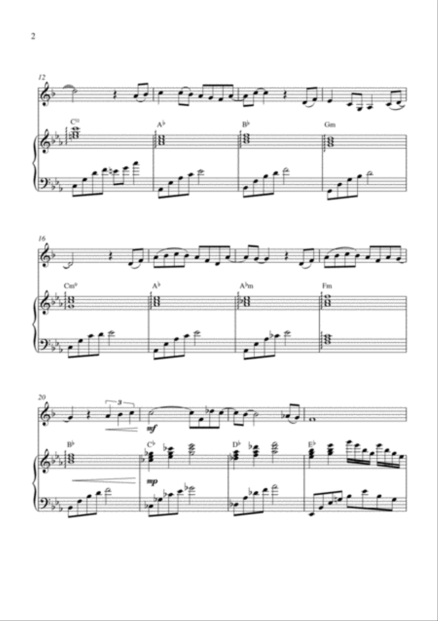 Where's The Justice? Where's The Justice? Trumpet Solo scores gallery preview page 2
