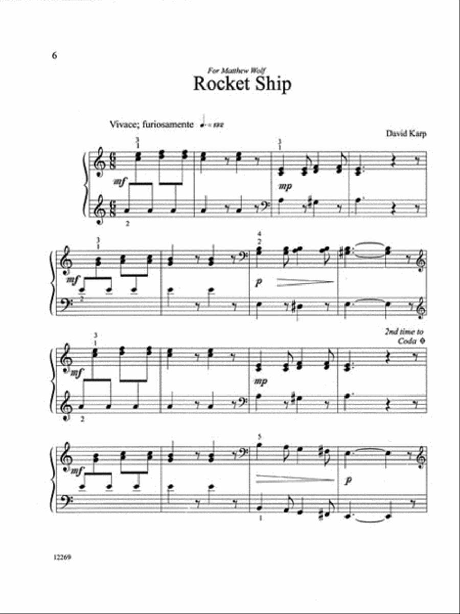 Take a Break! Easy Piano scores gallery preview page 4