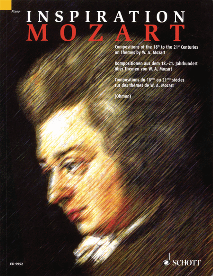 Inspiration Mozart Piano Solo scores gallery preview page 1
