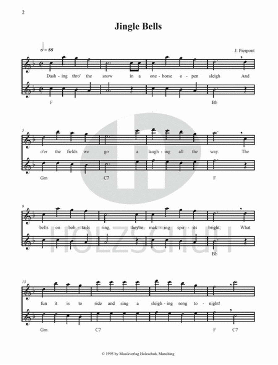 Weihnachtslieder aus aller Welt - Querflöte Flute Duet scores gallery preview page 2