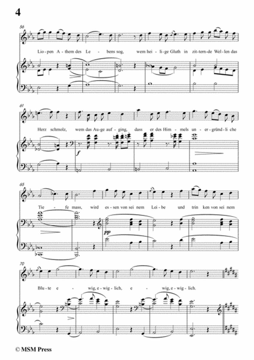 Schubert-Hymne(Hymn I),D.659,in c minor,for Voice&Piano image number null