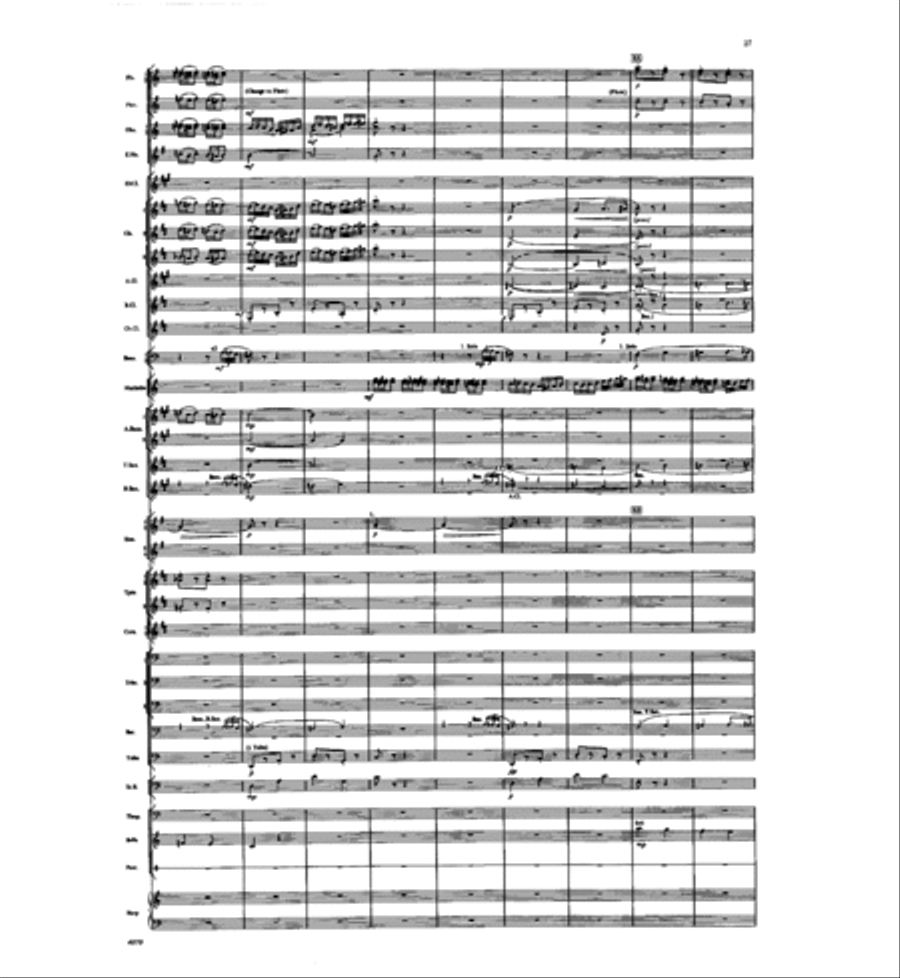 Concertino for Marimba and Winds Concert Band scores gallery preview page 25