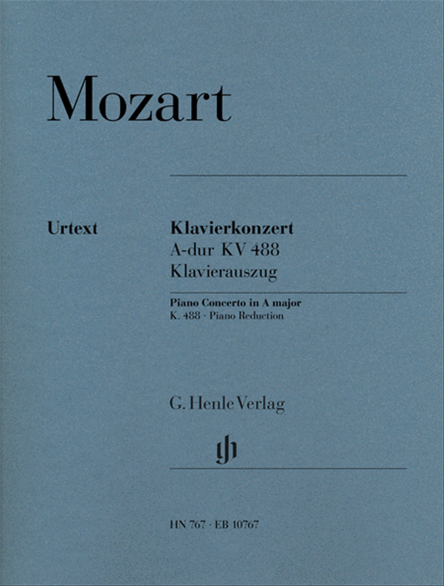 Piano Concerto in A Major, K. 488