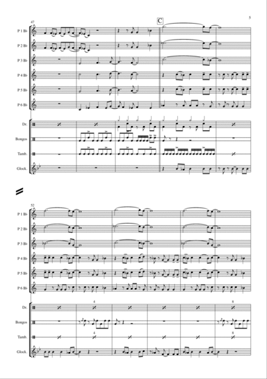 Happy Concert Band scores gallery preview page 5