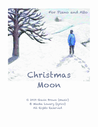 Christmas Moon for Alto and Piano