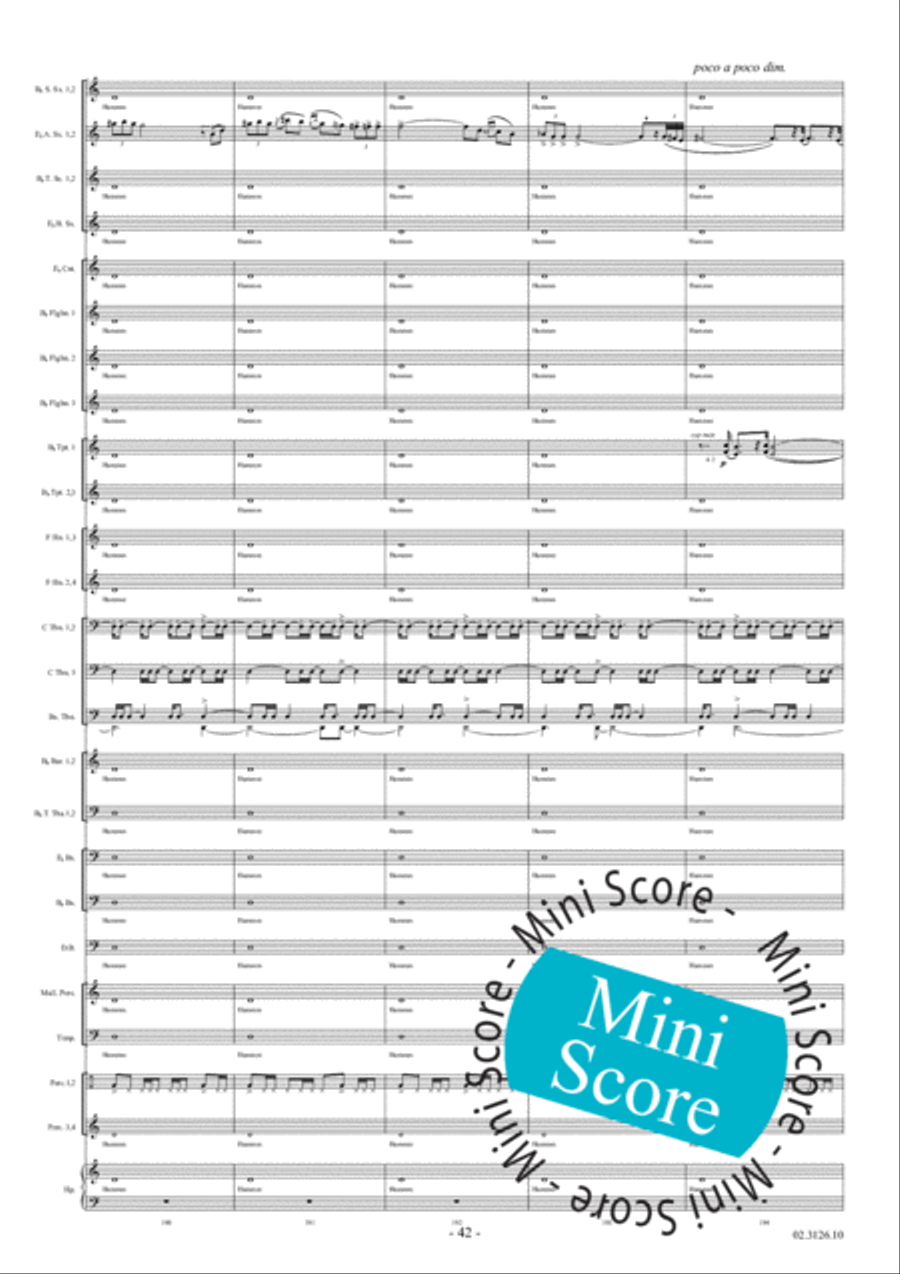 Migyur Fanfare Band scores gallery preview page 48