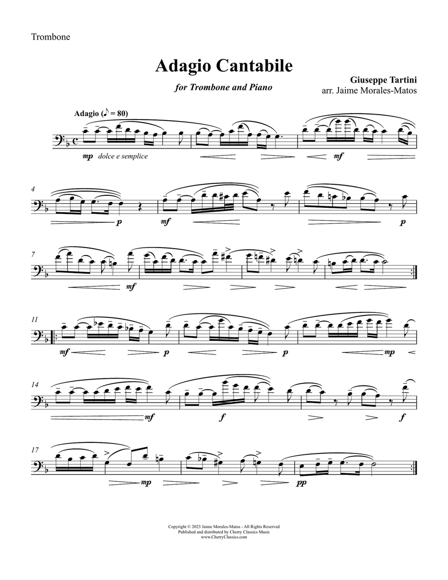 Adagio Cantabile Piano scores gallery preview page 1