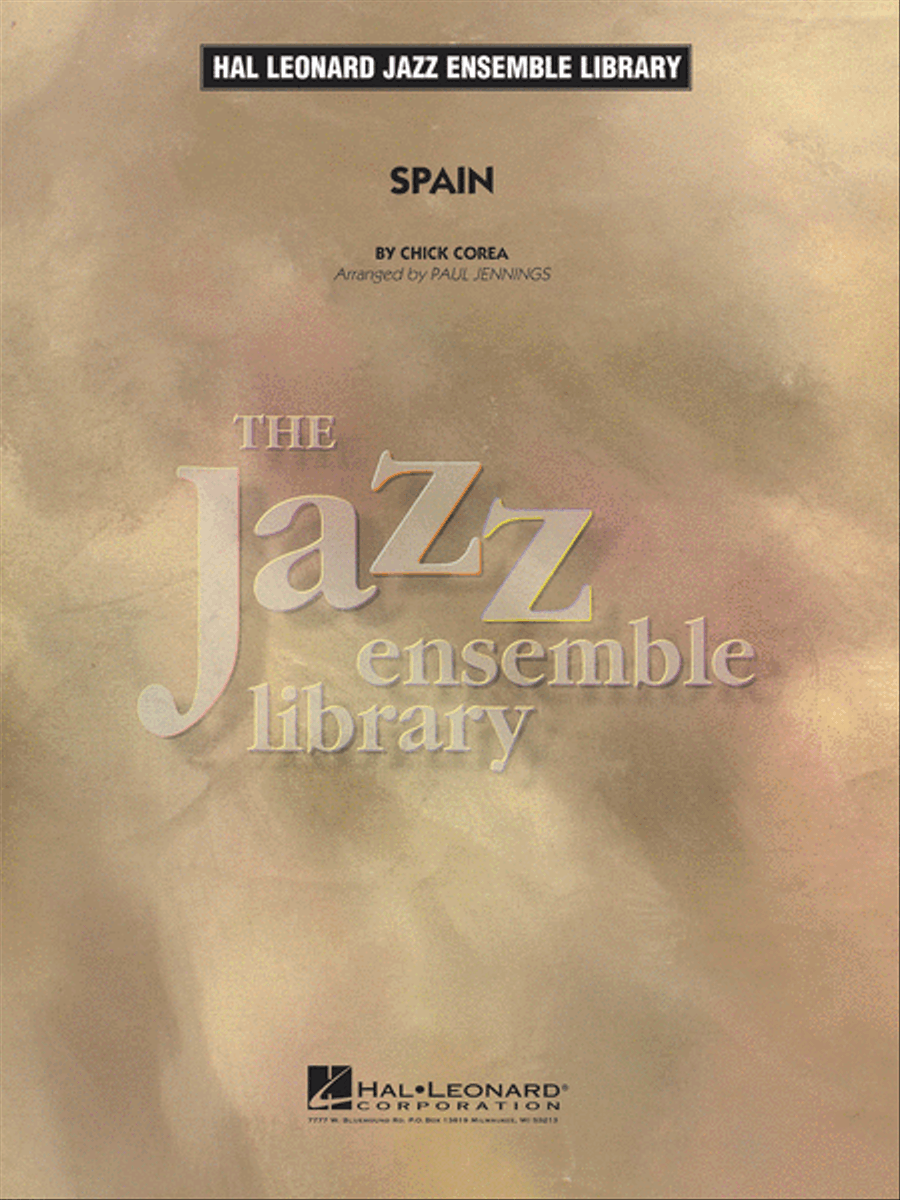 Spain Jazz Ensemble scores gallery preview page 1