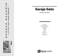 Book cover for Garaje Gato: Score
