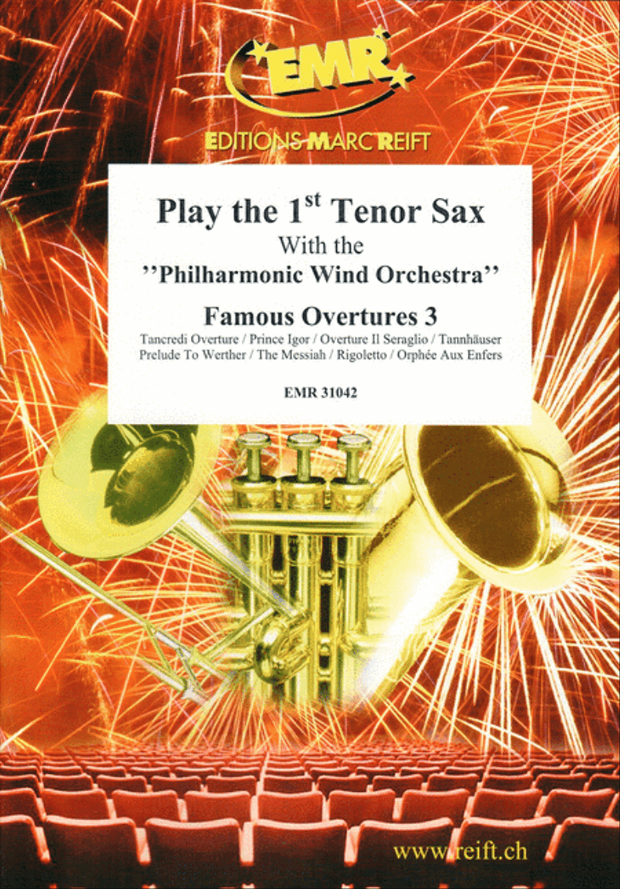 Play The 1st Tenor Sax With The Philharmonic Wind Orchestra