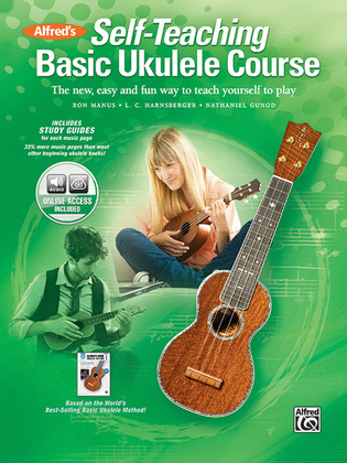 Book cover for Alfred's Self-Teaching Basic Ukulele Method