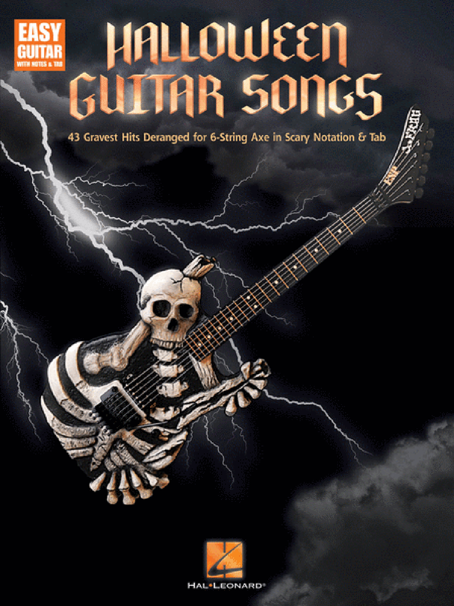 Halloween Guitar Songs Guitar Tablature scores gallery preview page 1