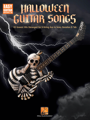 Book cover for Halloween Guitar Songs