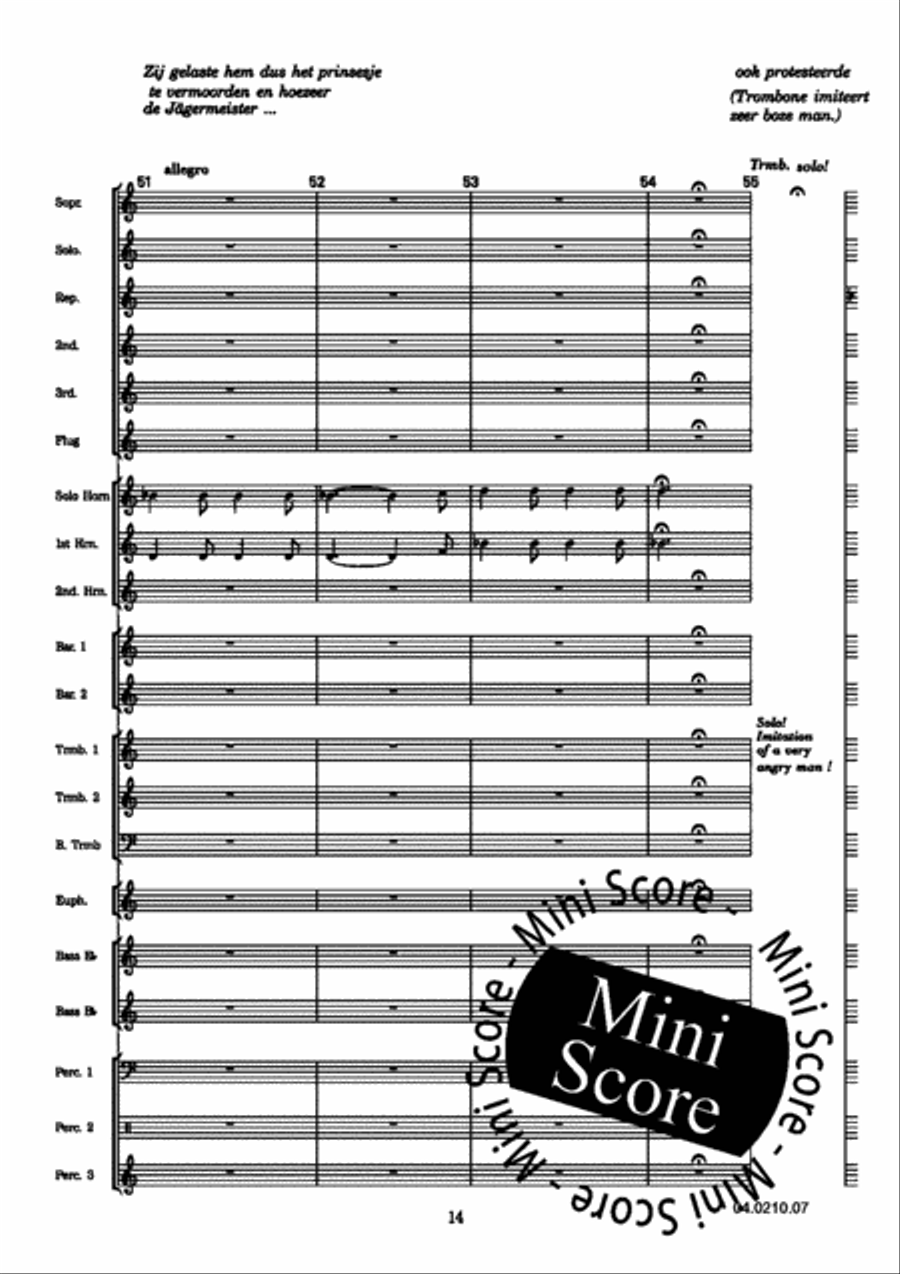 A Fairycocktale Brass Band scores gallery preview page 16