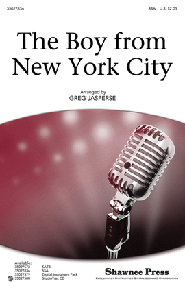 Book cover for The Boy from New York City