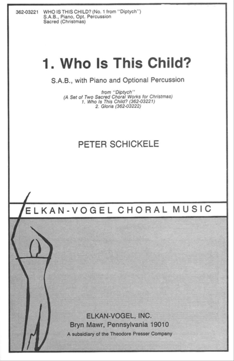 1. Who Is This Child? 3-Part scores gallery preview page 1