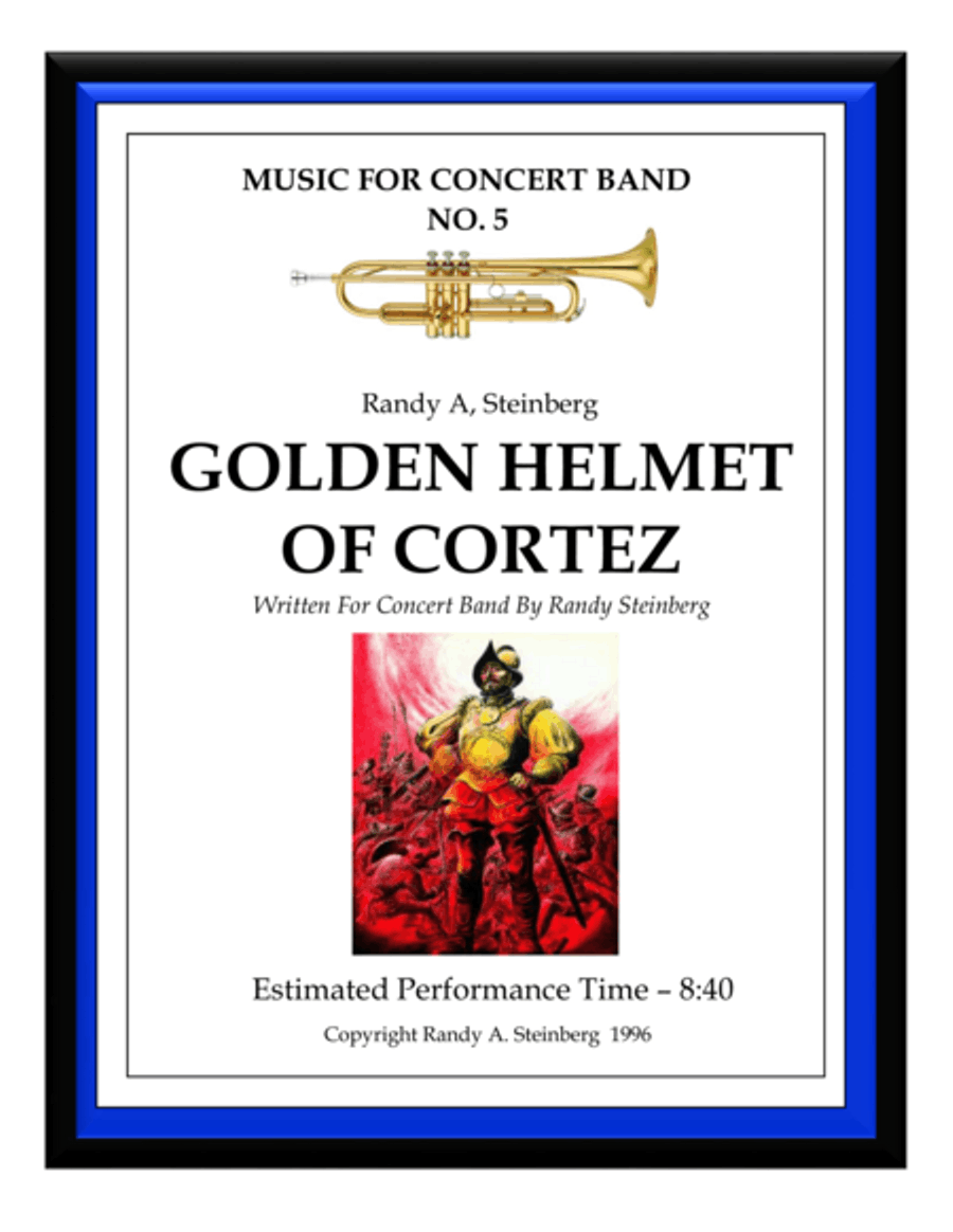 Golden Helmet Of Cortez Concert Band scores gallery preview page 1