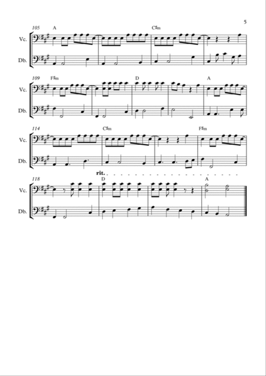 Cruel Summer Cruel Summer String Duet scores gallery preview page 5