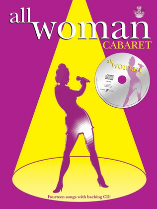 Book cover for All Woman Cabaret (Piano / Vocal / Guitar)/CD