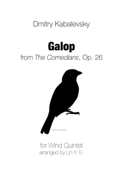 Kabalevsky's Comedians' Galop for Wind Quintet image number null