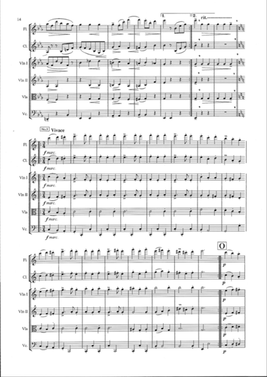 Brahms German Dances Brahms German Dances Clarinet scores gallery preview page 4