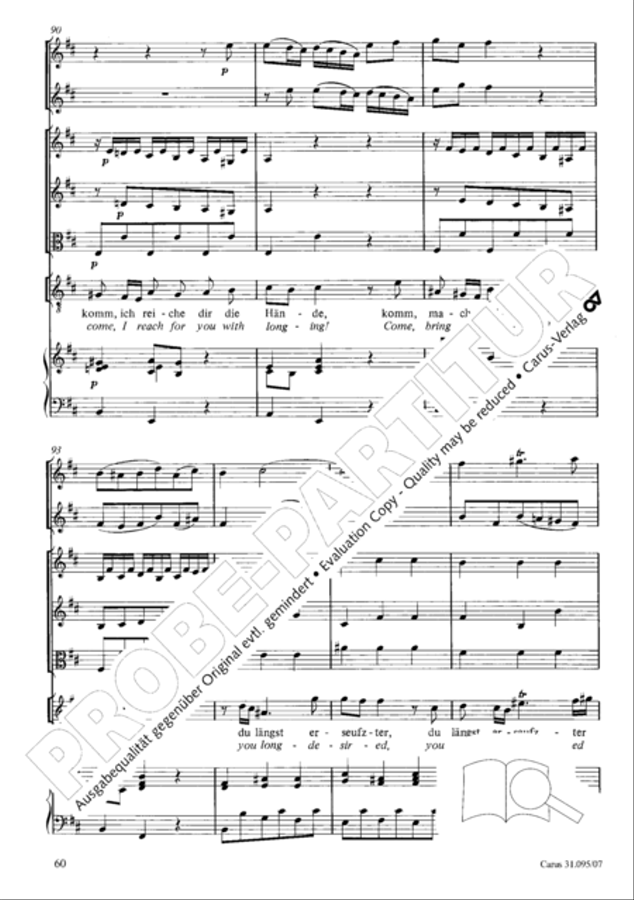 For me to live is Jesus (Christus, der ist mein Leben) STB scores gallery preview page 61