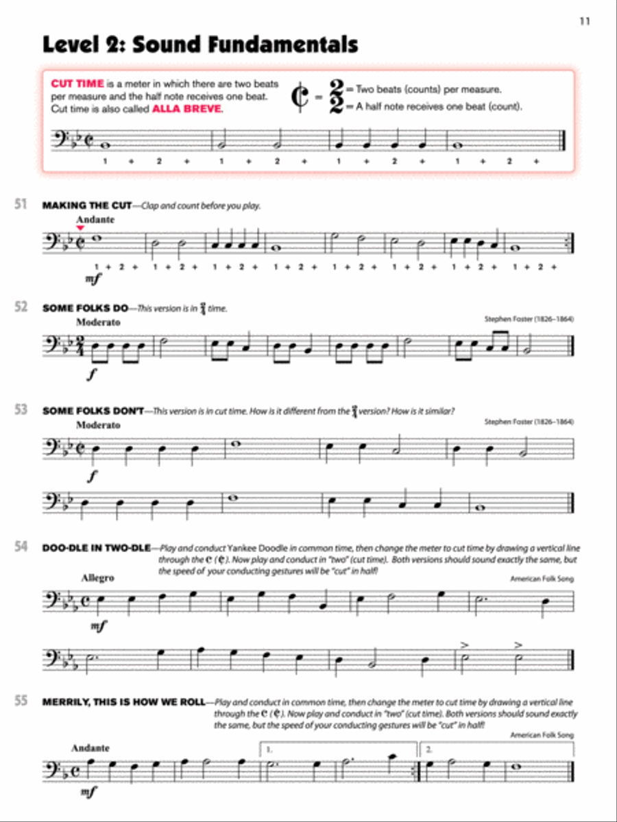 Sound Innovations for Concert Band Concert Band Methods scores gallery preview page 3