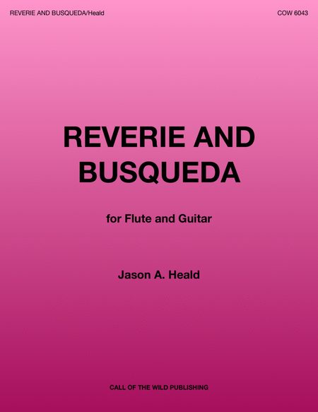 Reverie and Busqueda (for flute and guitar) image number null
