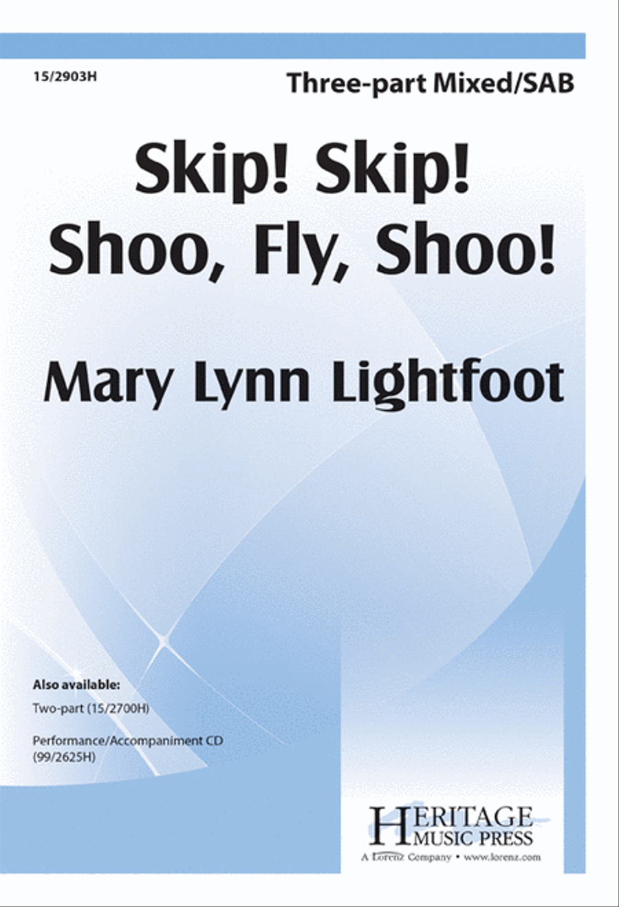 Skip! Skip! Shoo, Fly, Shoo! 3-Part scores gallery preview page 1