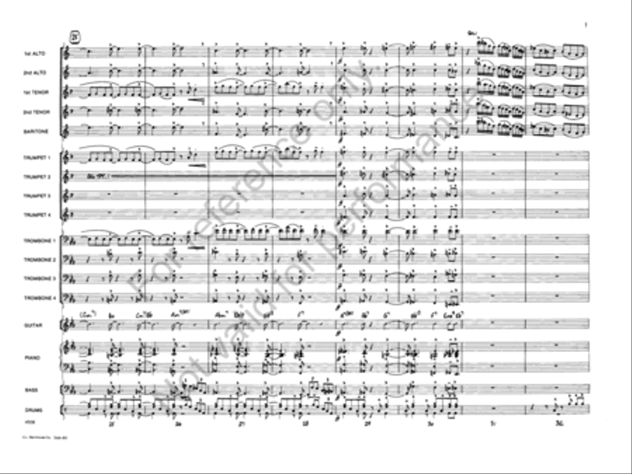 External Combustion Jazz Ensemble scores gallery preview page 6