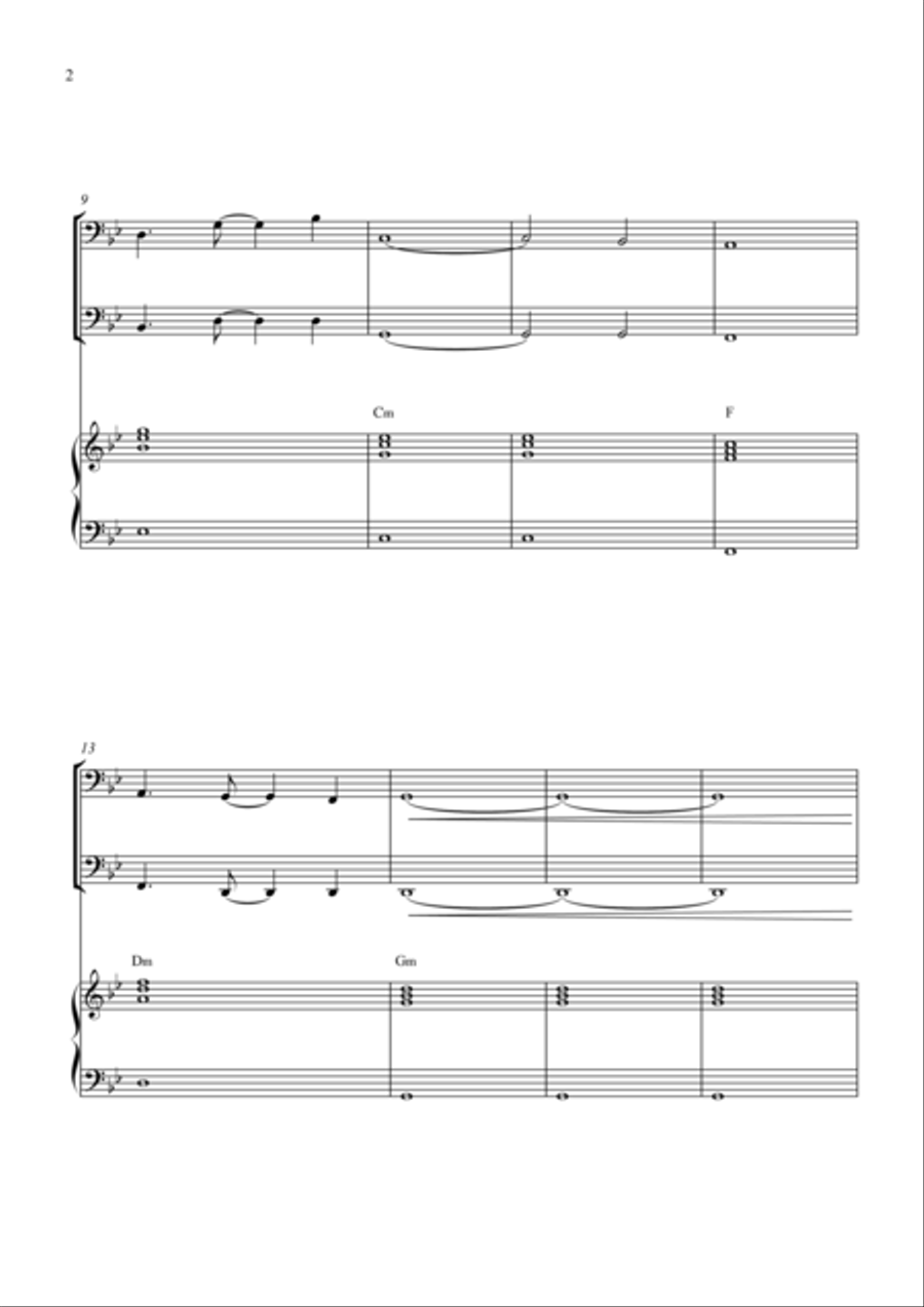 Now We Are Free String Duet scores gallery preview page 2