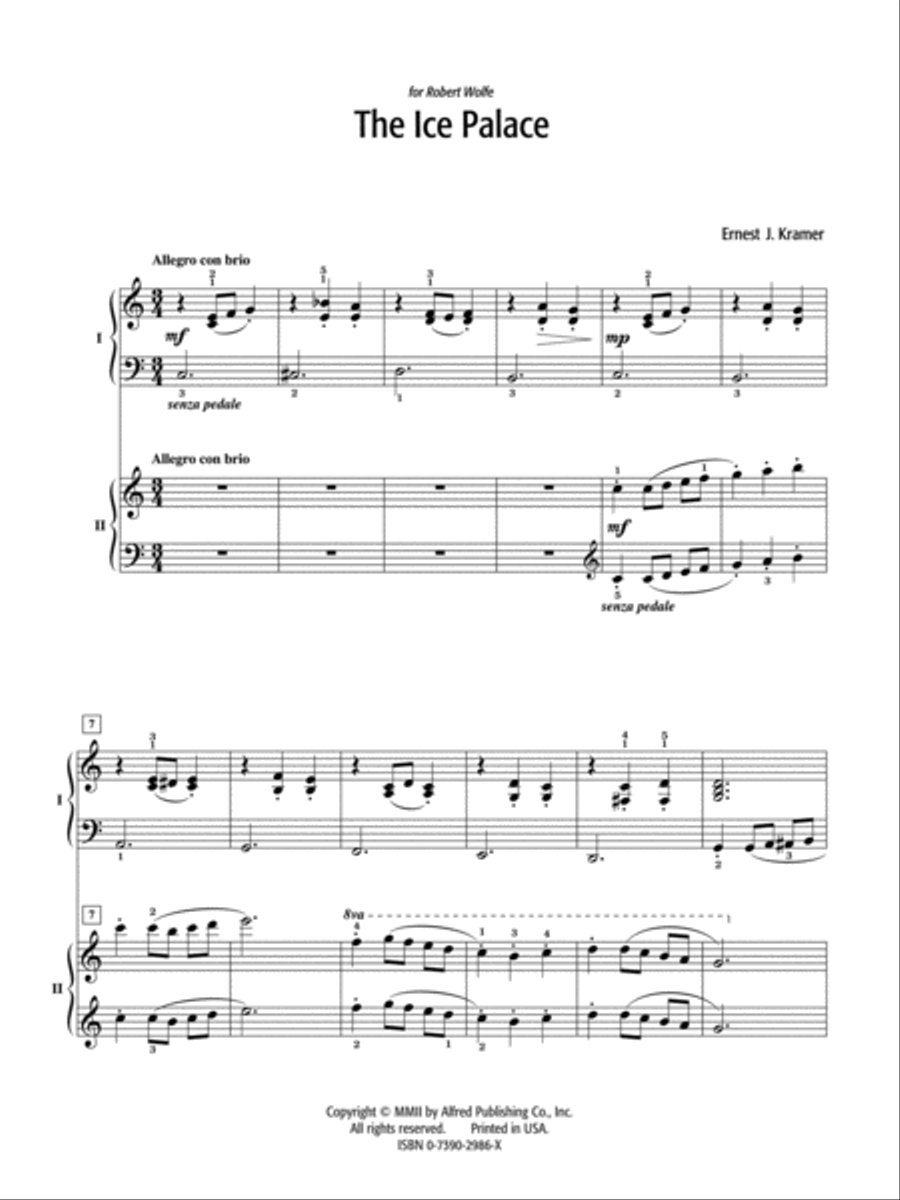 The Ice Palace Small Ensemble scores gallery preview page 2