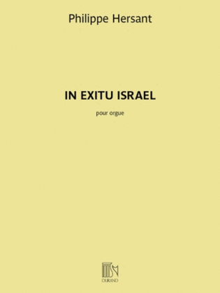 In Exitu Israel