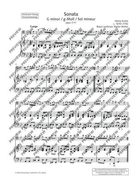 Sonata G minor