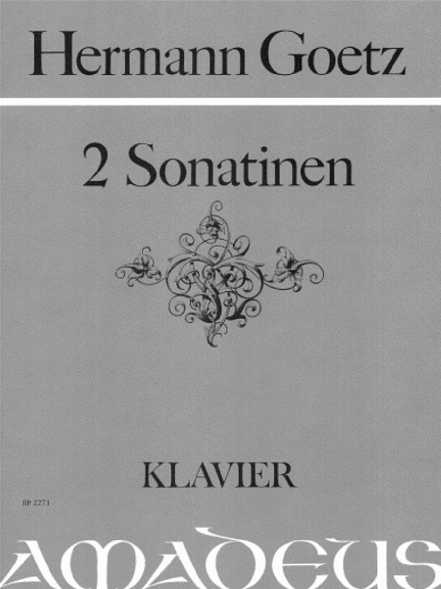 2 Sonatinas op. 8 Piano Solo scores gallery preview page 1