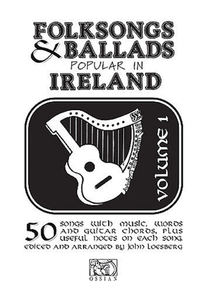 Book cover for Folksongs & Ballads Popular in Ireland