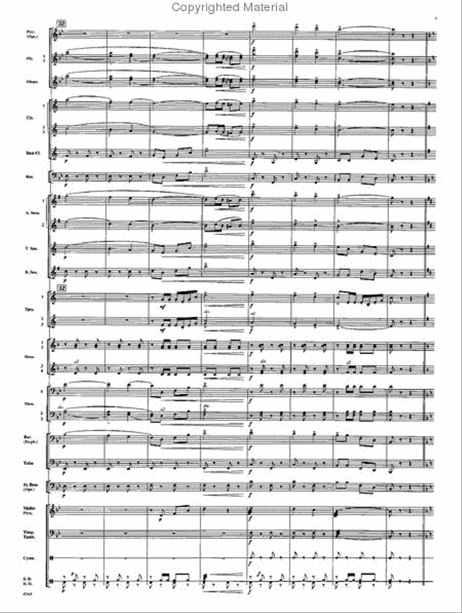Zacatecas Concert Band scores gallery preview page 6