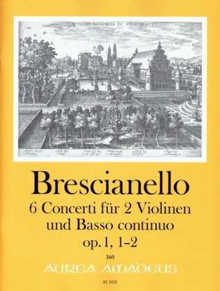 6 concerti for 2 violins and bc op. 1/1-2