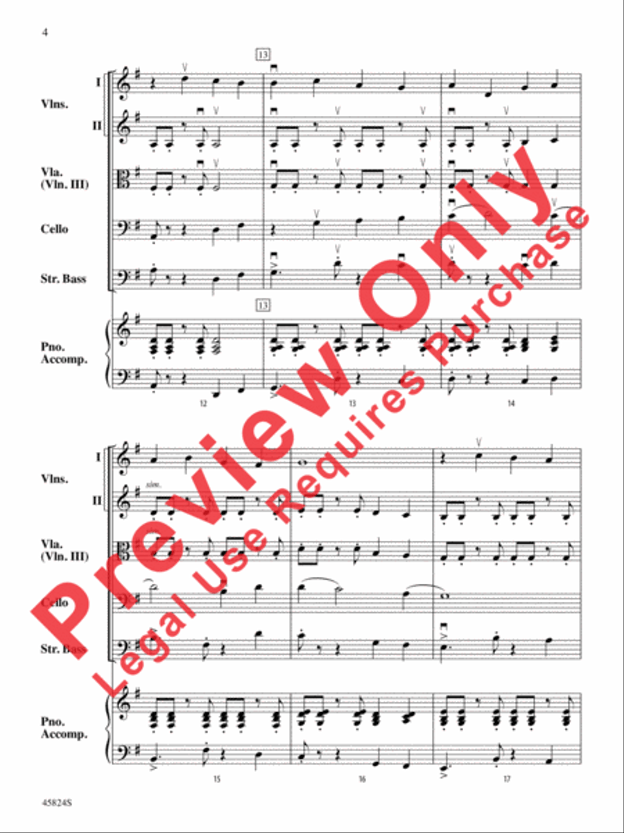 Take Flight Take Flight String Orchestra scores gallery preview page 4