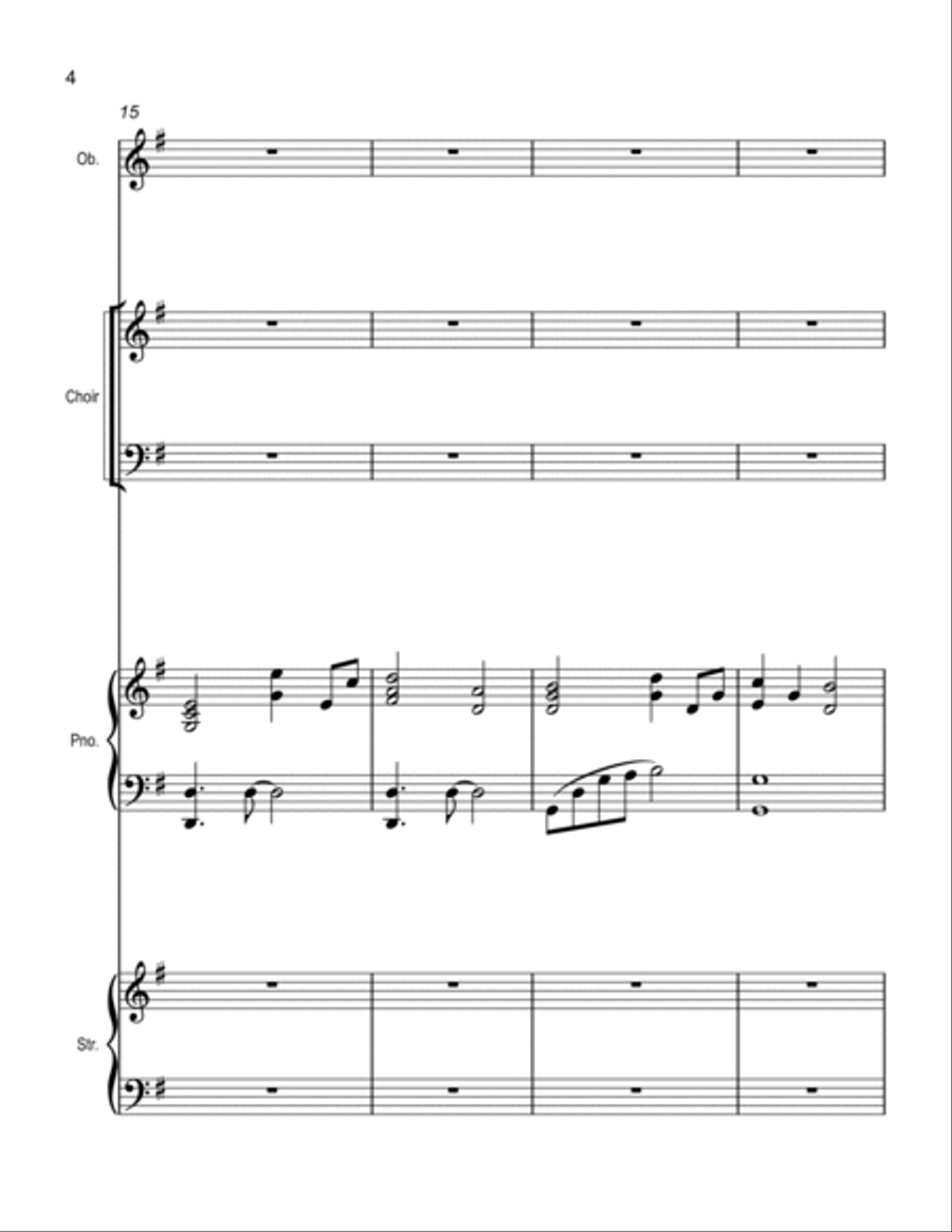 Somebody's Prayin' Choir scores gallery preview page 4